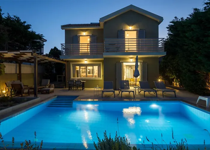 Beachfront Alexandra Villa Skala (Kefalonia)